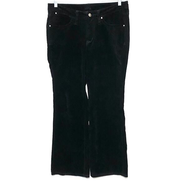 Jag Jeans Velvet Black Bootcut Pants 10P Whimsigoth Emo Dark Academia Normcore - Picture 1 of 8